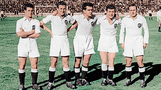 La delantera eléctrica es una de las más recordadas en la historia del Valencia CF - Odio Eterno Al Fútbol Moderno