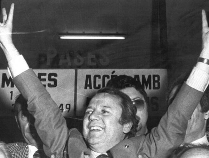 Josep Lluis Núñez ganó las elecciones a la presidencia en 1978 - Odio Eterno Al Fútbol Moderno 