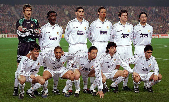 Once tipo del Real Madrid en la temporada 1996-1997 - Odio Eterno Al Fútbol Moderno