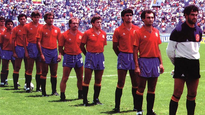 Selección española en el Mundial 1986 - Odio Eterno Al Fútbol Moderno