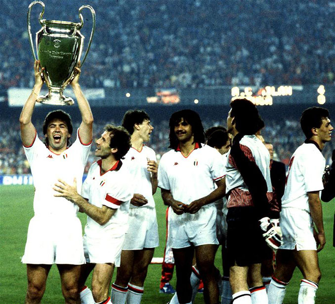 AC Milan campeón de Europa en 1989 - Odio Eterno Al Fútbol Moderno