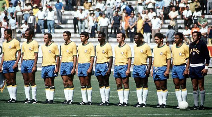 Brasil 1970, la delantera de "cinco dieces" - Odio Eterno Al Fútbol Moderno