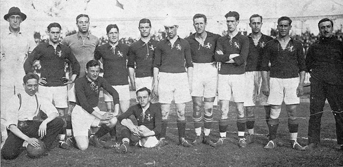 Selección española en los Juegos Olímpicos de Amberes 1920 - Odio Eterno Al Fútbol Moderno