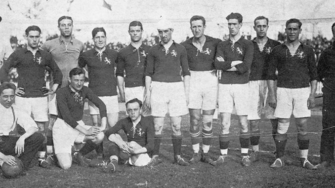 "La Furia" jugó su primer partido el 28 de agosto de 1920 - Odio Eterno Al Fútbol Moderno