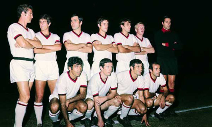 AC Milan  en 1969 - Odio Eterno Al Fútbol Moderno