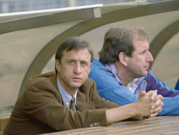 Johan Cruyff junto a Charly Rexach - Odio Eterno Al Fútbol Moderno