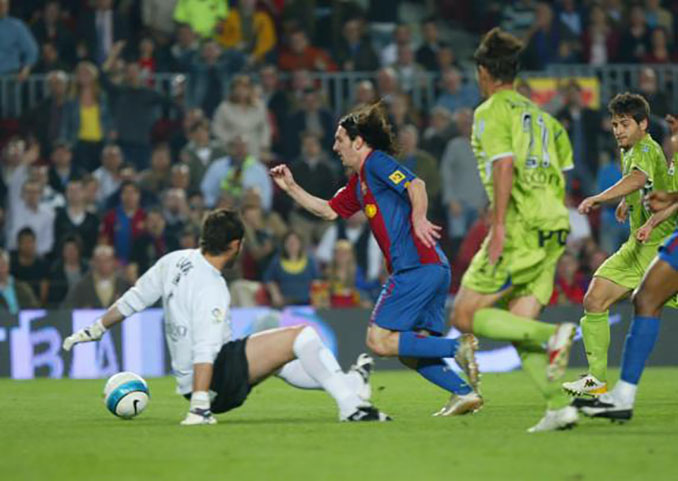 El gol de Messi al Getafe FC es historia del fútbol español - Odio Eterno Al Fútbol Moderno