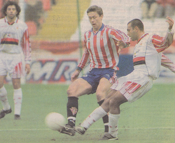 El Mallorca endosó al Sporting la mayor goleada de la temporada 97-98 - Odio Eterno Al Fútbol Moderno