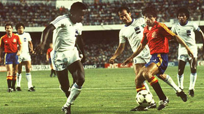España tuvo un decepcionante debut ante Honduras en el Mundial '82 - Odio Eterno Al Fútbol Moderno