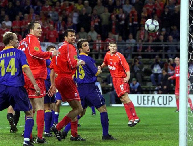Un "gol de oro" dio la UEFA al Liverpool en 2001 - Odio Eterno Al Fútbol Moderno 