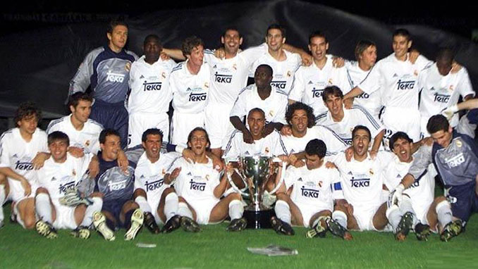 Real Madrid campeón de Liga en la temporada 2000-2001 - Odio Eterno Al Fútbol Moderno  