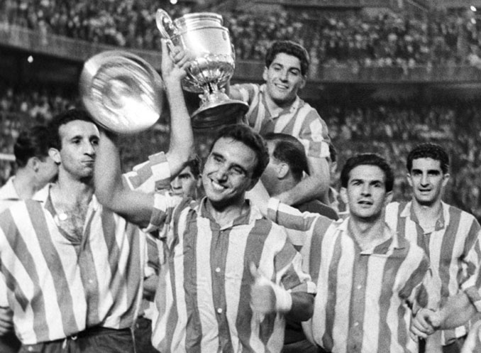 Atlético de Madrid campeón de la Copa del Rey por primera vez en 1960 - Odio Eterno Al Fútbol Moderno 