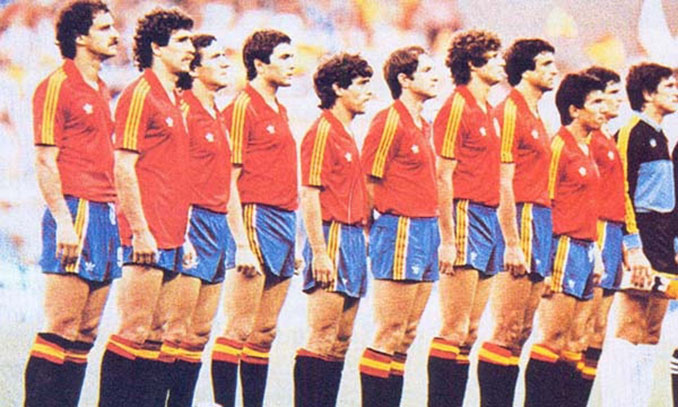 Selección española durante el Mundial de 1982 - Odio Eterno Al Fútbol Moderno 
