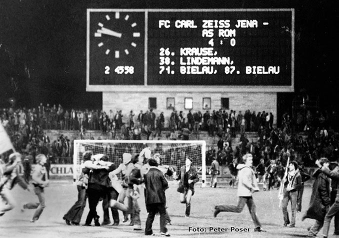 FC Carl Zeiss Jena vs AS Roma de la Recopa de Europa 1980-1981 - Odio Eterno Al Fútbol Moderno 