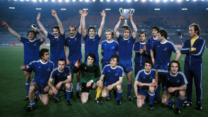 Dinamo Tiblisi campeón de la Recopa de Europa en 1981 - Odio Eterno Al Fútbol Moderno 