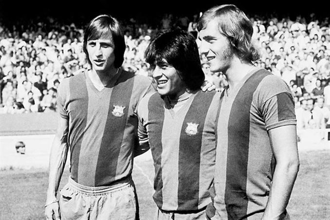 Cruyff, Sotil y Neeskens en el FC Barcelona - Odio Eterno Al Fútbol Moderno