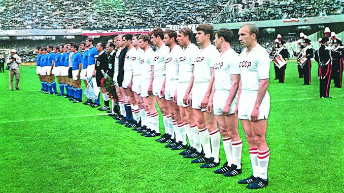 Italia vs URSS de la Eurocopa de 1968 - Odio Eterno Al Fútbol Moderno