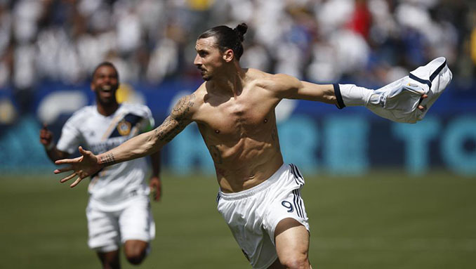 Ibrahimovic tuvo un espectacular debut con Los Ángeles Galaxy - Odio Eterno Al Fútbol Moderno