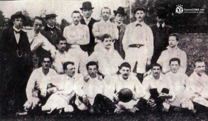 Futbolistas del Bayern de Múnich en 1900 - Odio Eterno Al Fútbol Moderno 