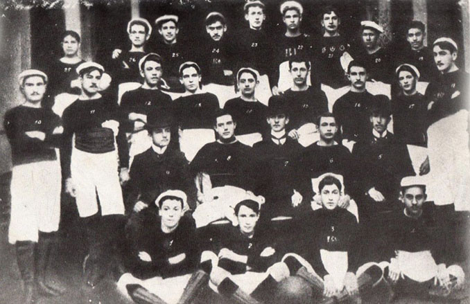 Club Olimpia en 1902 - Odio Eterno Al Fútbol Moderno