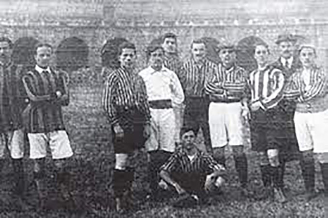 Inter de Milán en 1908 - Odio Eterno Al Fútbol Moderno 