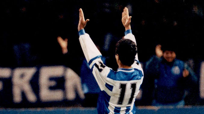 En 1995 Bebeto le marcó 5 goles al Albacete Balompié - Odio Eterno Al Fútbol Moderno