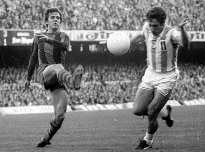 Esteban Vigo marcó un gol con la mano al FC Barcelona en 1977 - Odio Eterno Al Fútbol Moderno 
