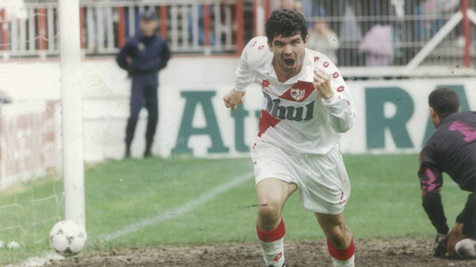 Onésimo marcó el gol de la permanencia del Rayo Vallecano en 1996 - Odio Eterno Al Fútbol Moderno 