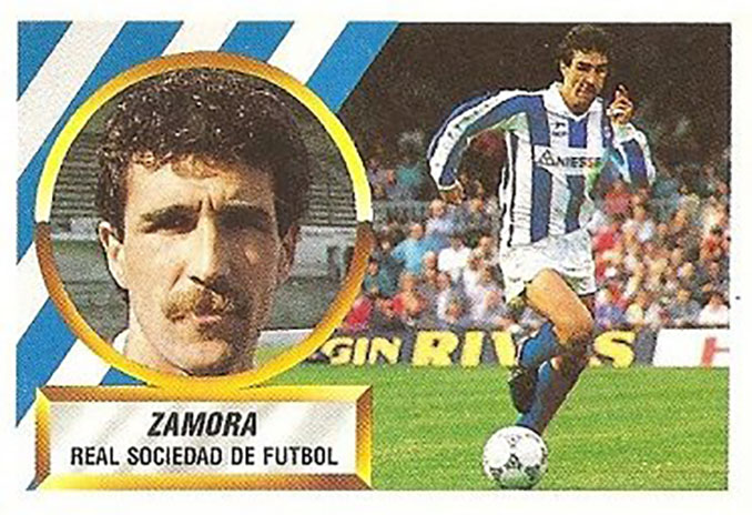 Cromo de Jesús María Zamora - Odio Eterno Al Fútbol Moderno 