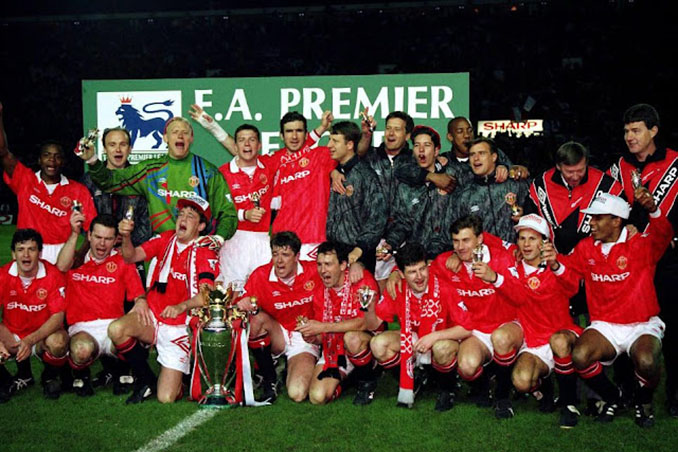 El Manchester United fue el primer campeón de la Premier League en 1993 - Odio Eterno Al Fútbol Moderno 