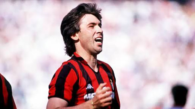 El gol de Ancelotti abrió la goleada 5-0 del AC Milan al Real Madrid en 1989 - Odio Eterno Al Fútbol Moderno 