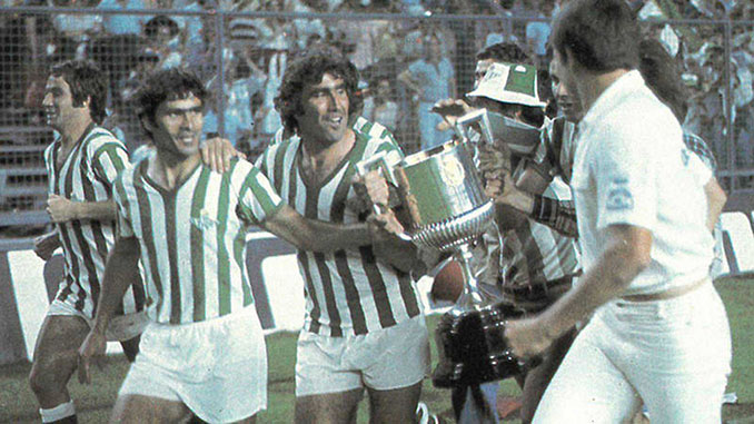 Real Betis campeón de Copa del Rey en 1977 - Odio Eterno Al Fútbol Moderno 
