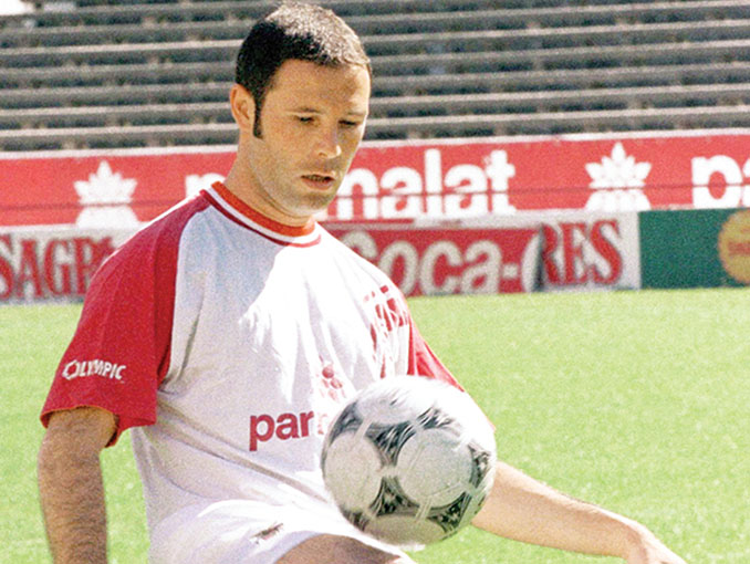 Bosman durante su etapa como futbolista - Odio Eterno Al Fútbol Moderno
