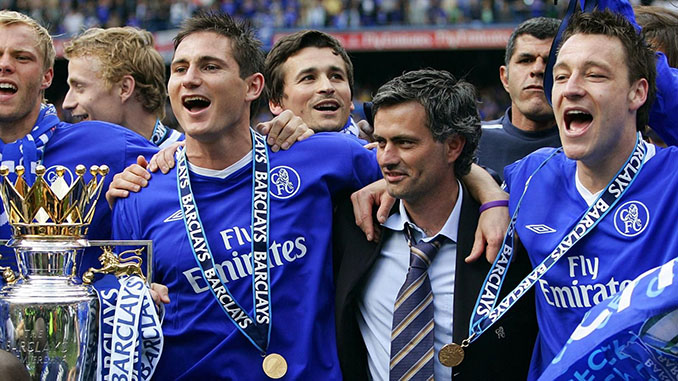 El Chelsea ganó la Premier League en 2005, tras 50 años sin alzar el campeonato inglés - Odio Eterno Al Fútbol Moderno 
