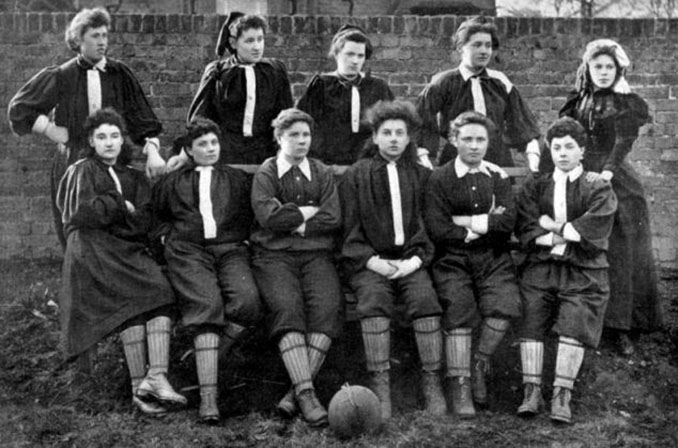 British Ladies Football Club "North Team", el primer equipo femenino de fútbol - Odio Eterno Al Fútbol Moderno