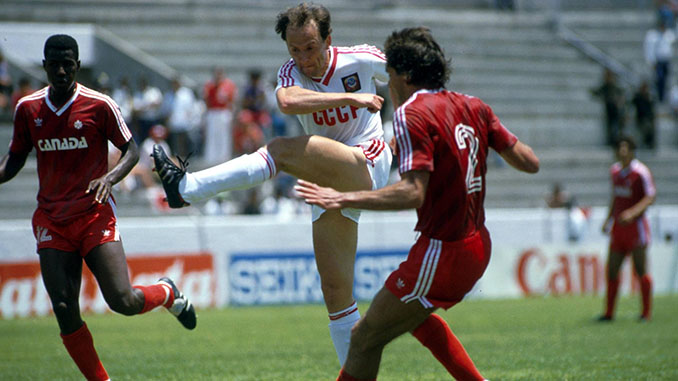 Igor Belanov durante la Copa del Mundo de 1986 - Odio Eterno Al Fútbol Moderno