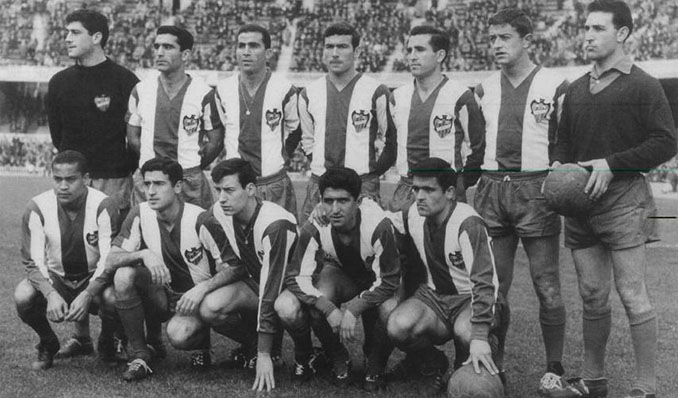 El Levante durante la etapa que jugó en Mestalla. Temporada 1968-1969 - Odio Eterno Al Fútbol Moderno