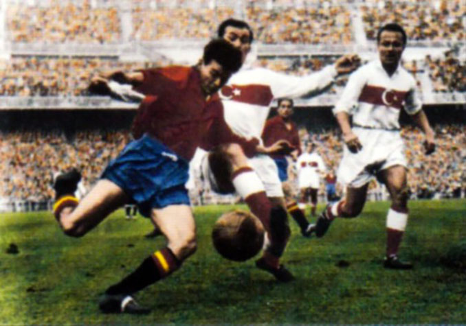 España vs Turquía disputado en 1954 - Odio Eterno Al Fútbol Moderno