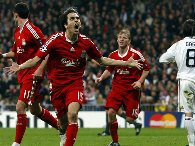 El gol de Benayoun dio el triunfo al Liverpool en el Santiago Bernabéu en 2009 - Odio Eterno Al Fútbol Moderno