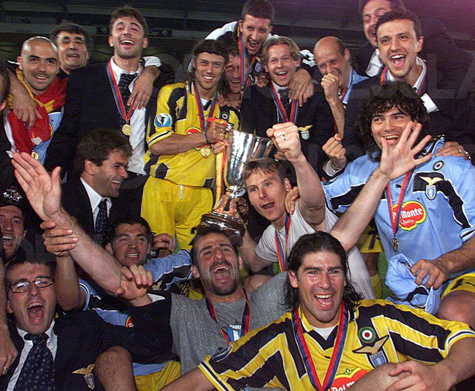 SS Lazio, el último campeón de la Recopa de Europa en 1999 - Odio Eterno Al Fútbol Moderno 