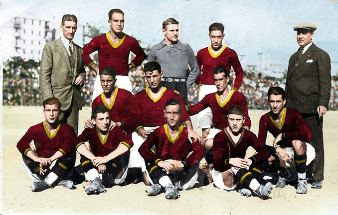 AS Roma durante su primera temporada (1927-1928) - Odio Eterno Al Fútbol Moderno