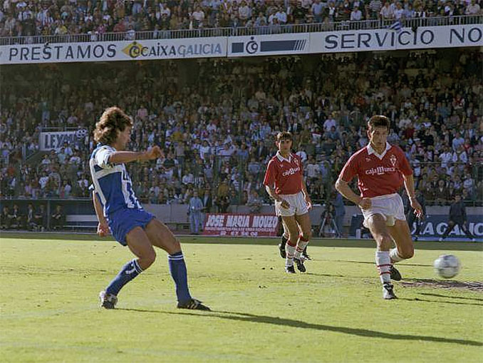 Los goles de Stojadinovic sellaron el ascenso del Deportivo de La Coruña en 1991 - Odio Eterno Al Fútbol Moderno