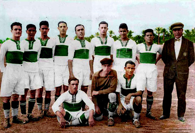 La franja verde llegó a la camiseta del Elche CF en 1926 - Odio Eterno Al Fútbol Moderno