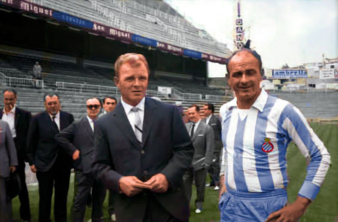 Kubala y Di Stéfano fueron fichajes de campanillas para el Espanyol en al década de 1960 - Odio Eterno Al Fútbol Moderno