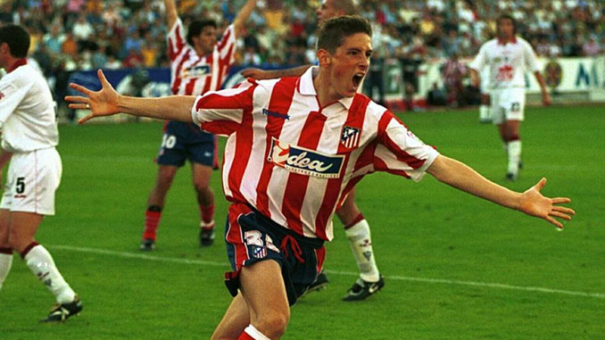 Primer gol de Fernando Torres con el Atlético de Madrid - Odio Eterno Al Fútbol Moderno 