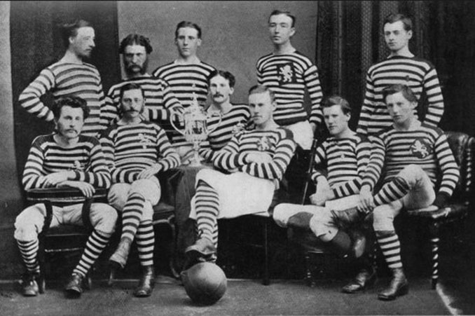 Queen’s Park Football Club en 1874 - Odio Eterno Al Fútbol Moderno 