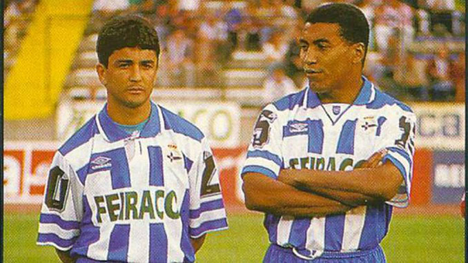 Bebeto y Mauro Silva en el Deportivo de La Coruña - Odio Eterno Al Fútbol Moderno 