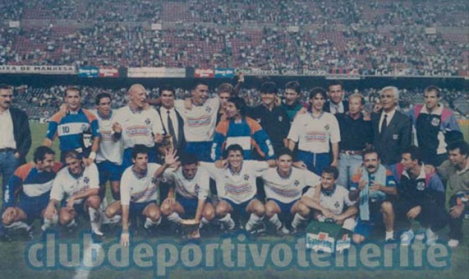 El Barcelona invitó al Tenerife al Trofeo Joan Gamper de 1993 - Odio Eterno Al Fútbol Moderno 