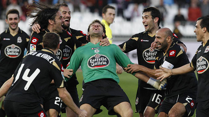 El gol de Aranzubia fue el primero anotado por un portero de cabeza en la Liga Española - Odio Eterno Al Fútbol Moderno 