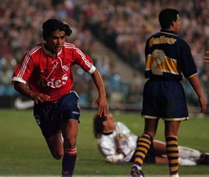 “Panchito” Guerrero dio la victoria a Independiente en La Bombonera en 1996 - Odio Eterno Al Fútbol Moderno 